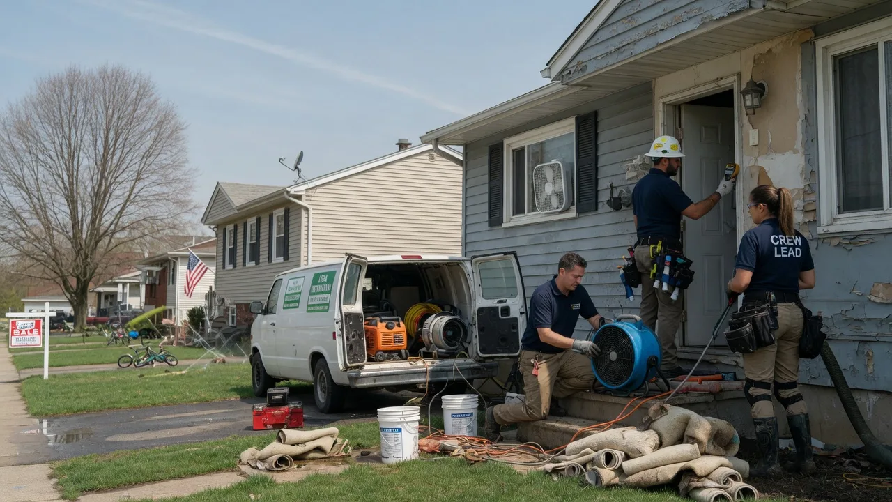 Flood Cleanup in Belchertown, MA near me